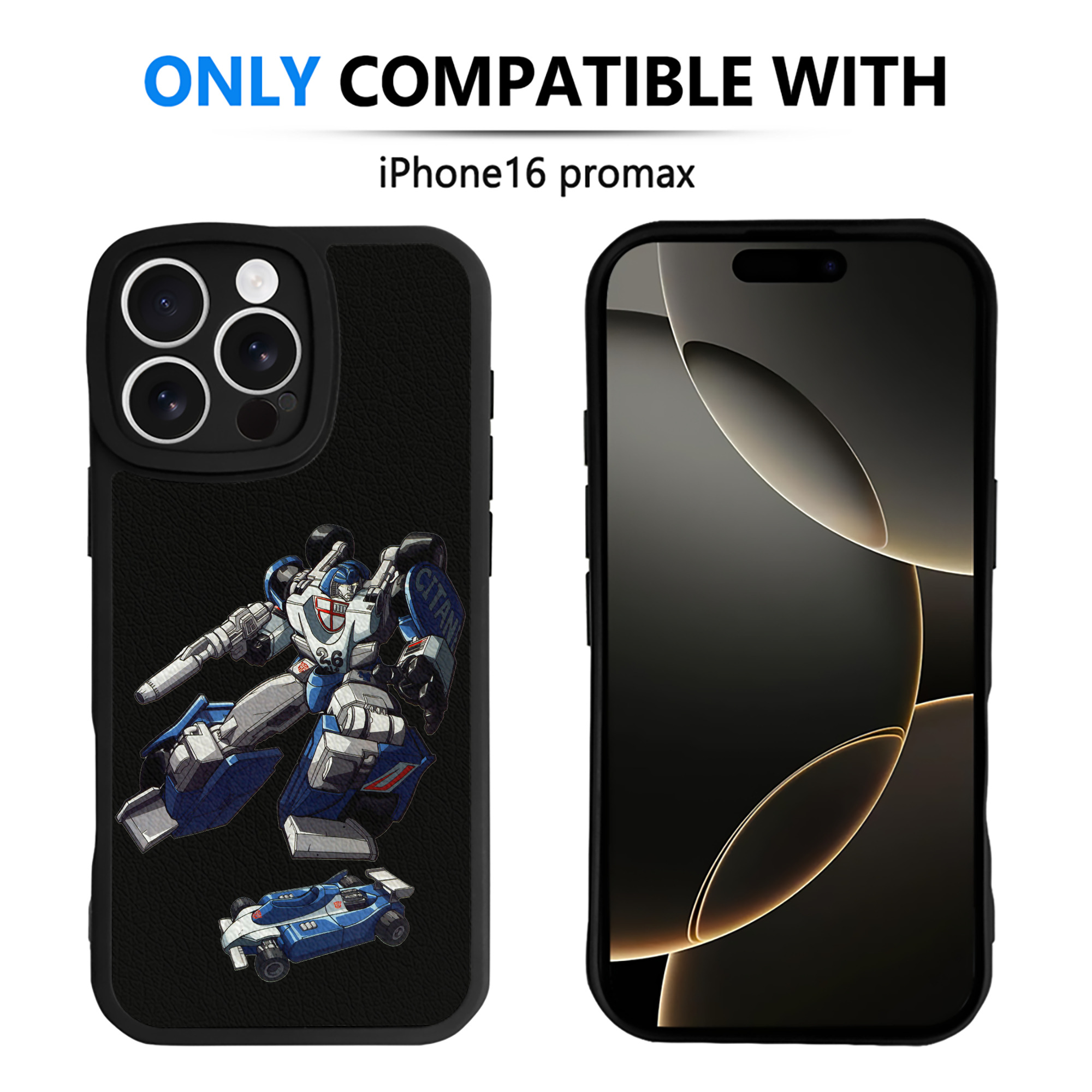 （画像用）  【iPhone 16シリーズ対応】シリコンスマホケース（レザー調） 材質：シリコン